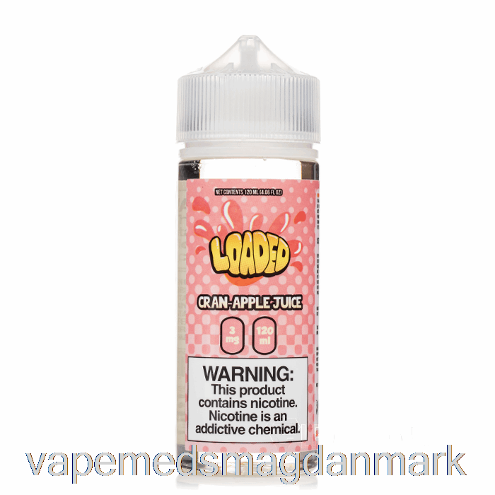 Vape Uden Nikotin Cran æble - Fyldt E-væske - Hensynsløs - 120ml 3mg